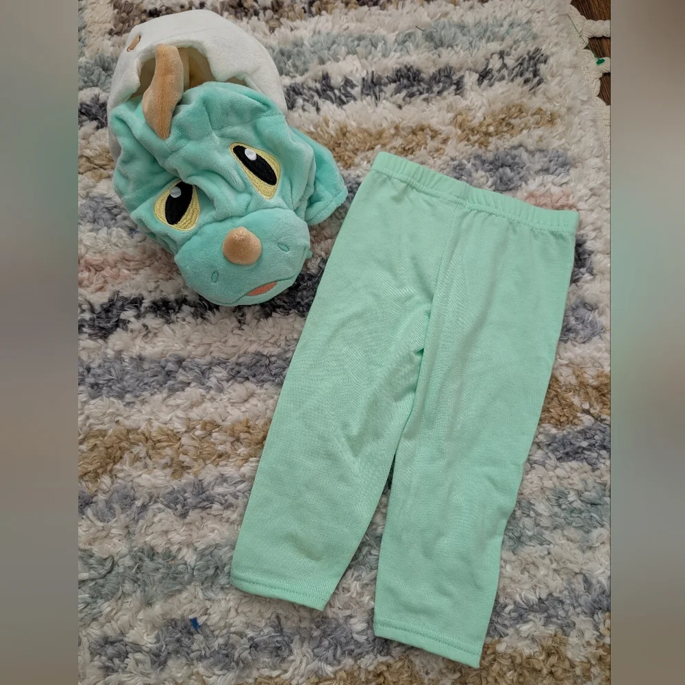 Spirit Halloween Baby Dino Shell Belly‎ Costume